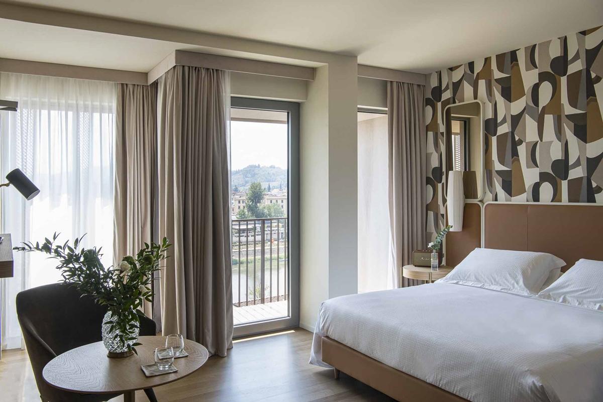 Columbus Urban Resort Florencia Exterior foto A room at the hotel